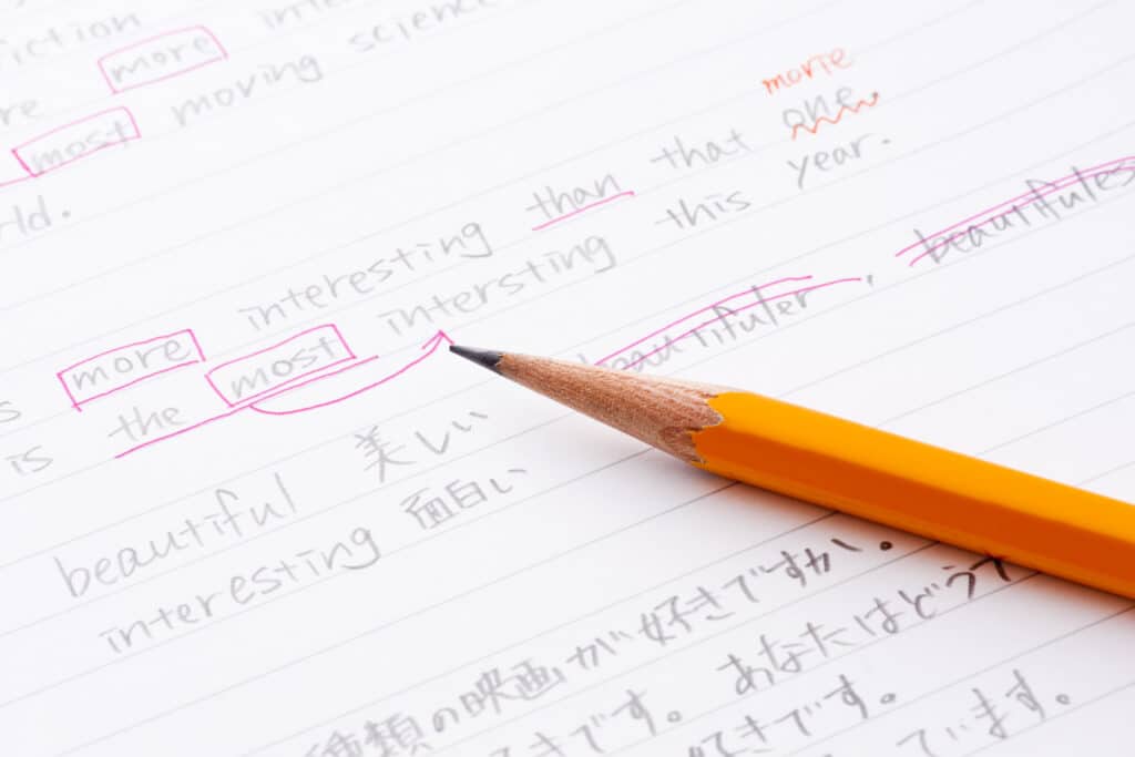 English language practice